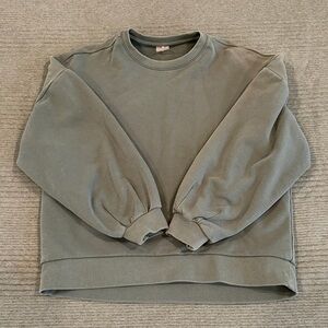 CALIA by Carrie Underwood Olive Crewneck Sweater